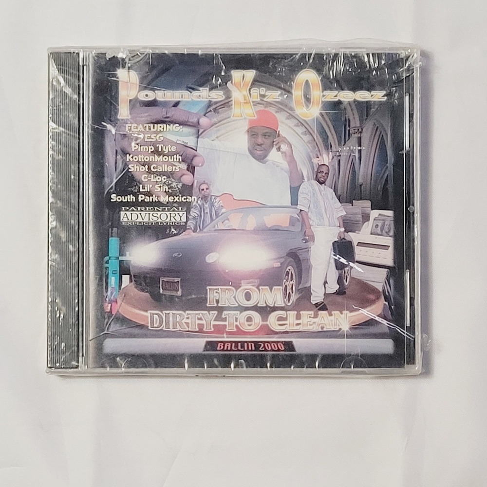 From Dirty to Clean by P.K.O. (CD, 2000) Still Sealed/ Cracked Case